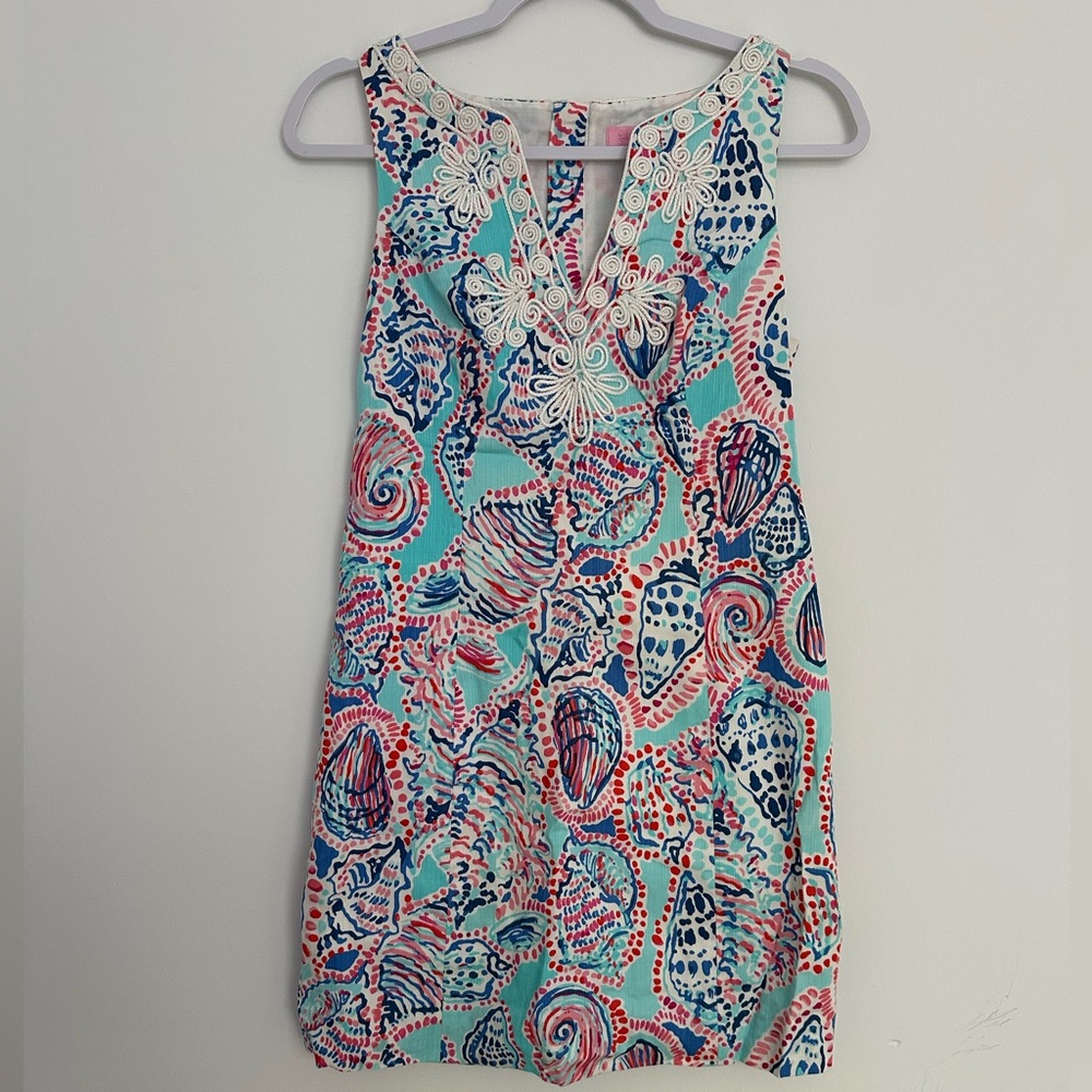 Lilly Pulitzer Pink and White Dress